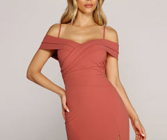 Aurora Formal High Slit Mermaid Dress - Lady Occasions