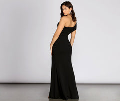 Velida One Shoulder Mermaid Dress - Lady Occasions