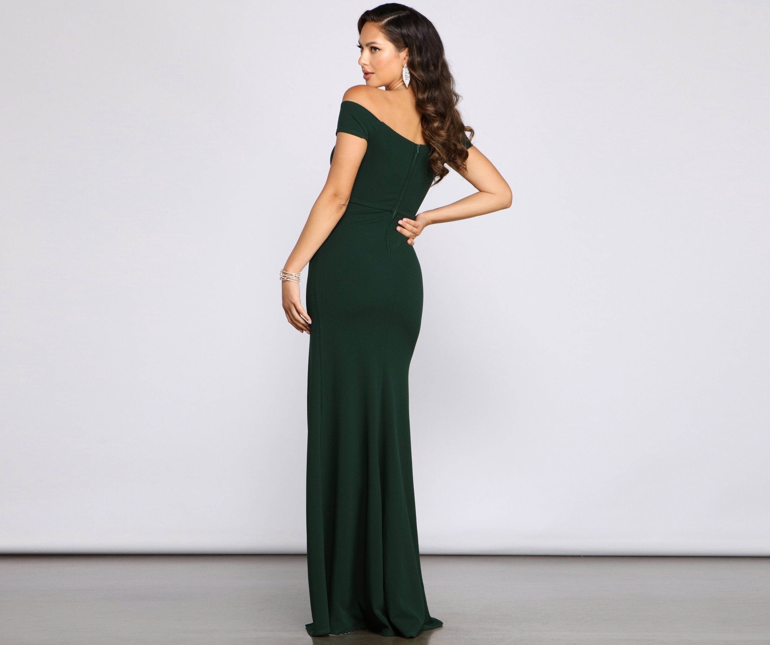 Myra Formal High Slit Dress - Lady Occasions