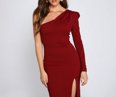 Kimberly One-Shoulder Formal Dress - Lady Occasions