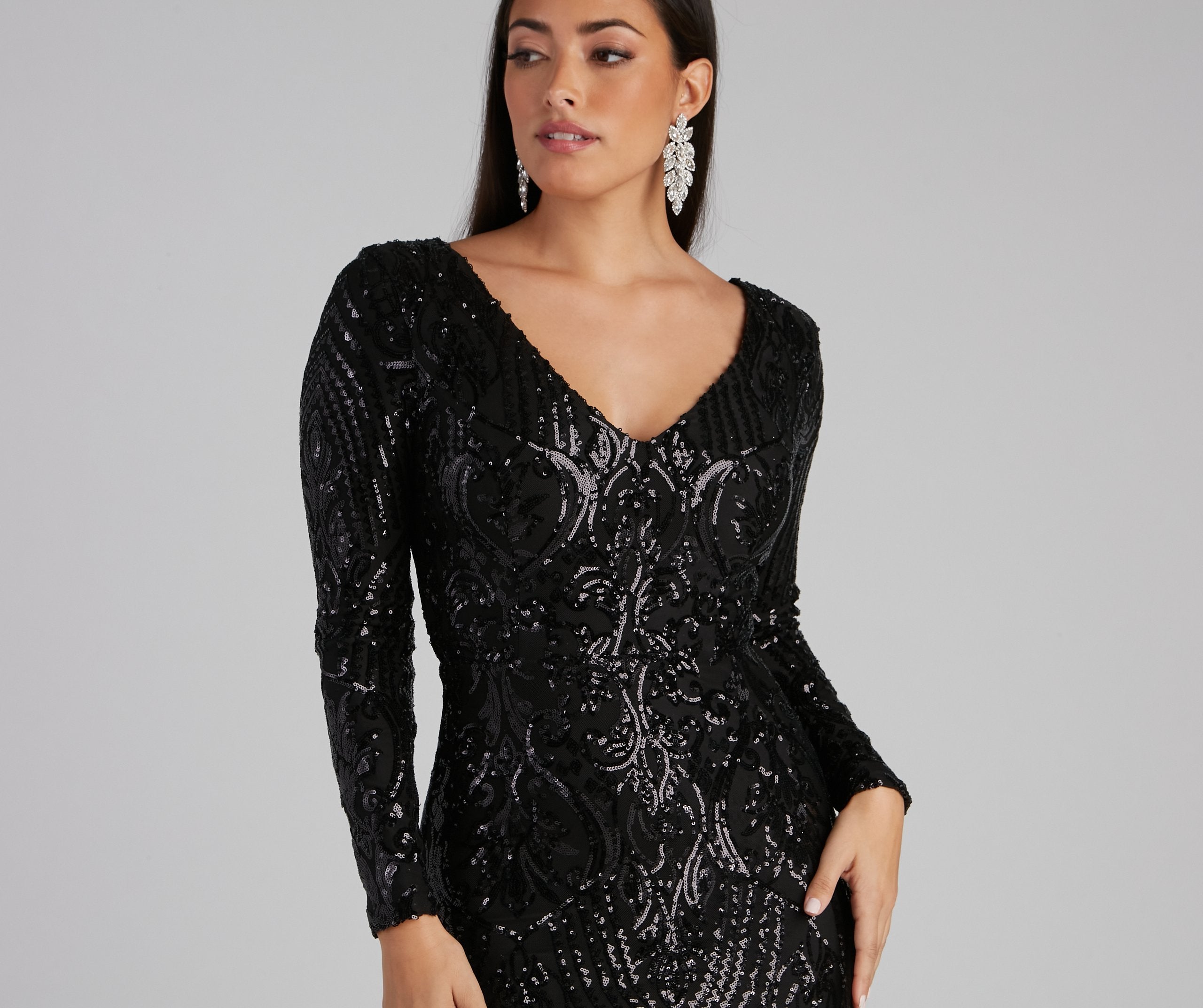 Ireland Formal Sequin Mermaid Dress - Lady Occasions