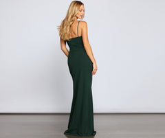 Ember Formal Wrap Mermaid Dress - Lady Occasions