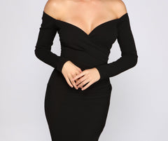 Renata Formal Off The Shoulder Mermaid - Lady Occasions