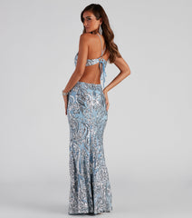 Alice Sequin Mermaid Formal Dress - Lady Occasions