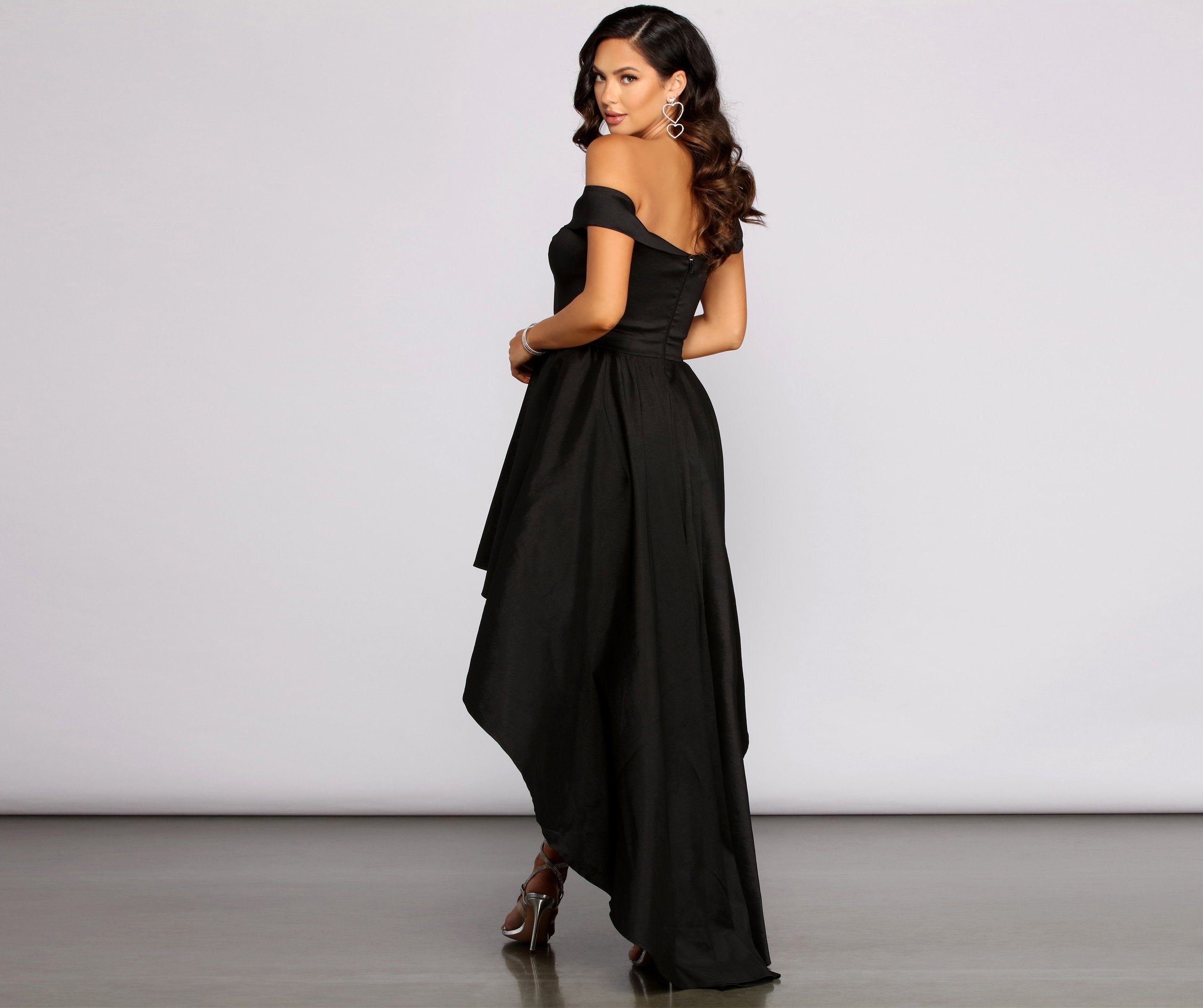 Ora Taffeta Gown - Lady Occasions