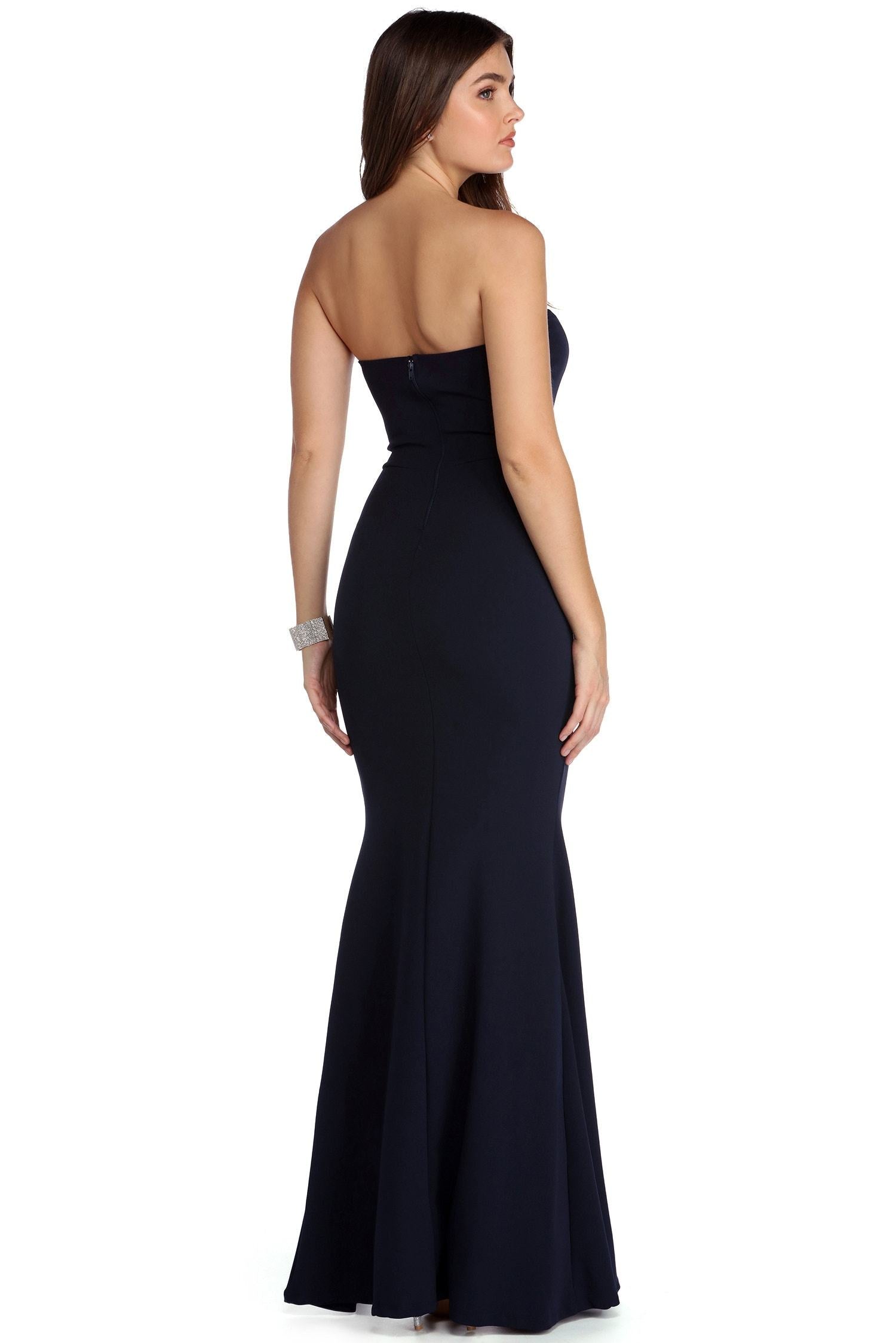 Brianne Strapless Formal Dress - Lady Occasions