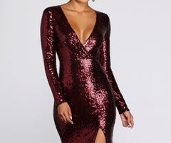 Braelynn Formal Sequin Mermaid Dress - Lady Occasions