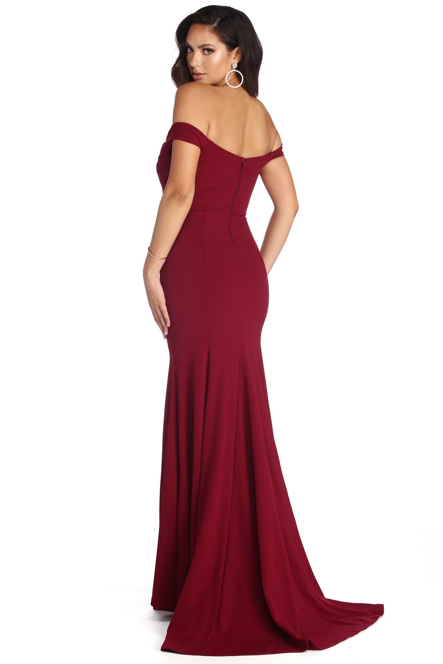 Briar Formal Off The Shoulder Dress - Lady Occasions