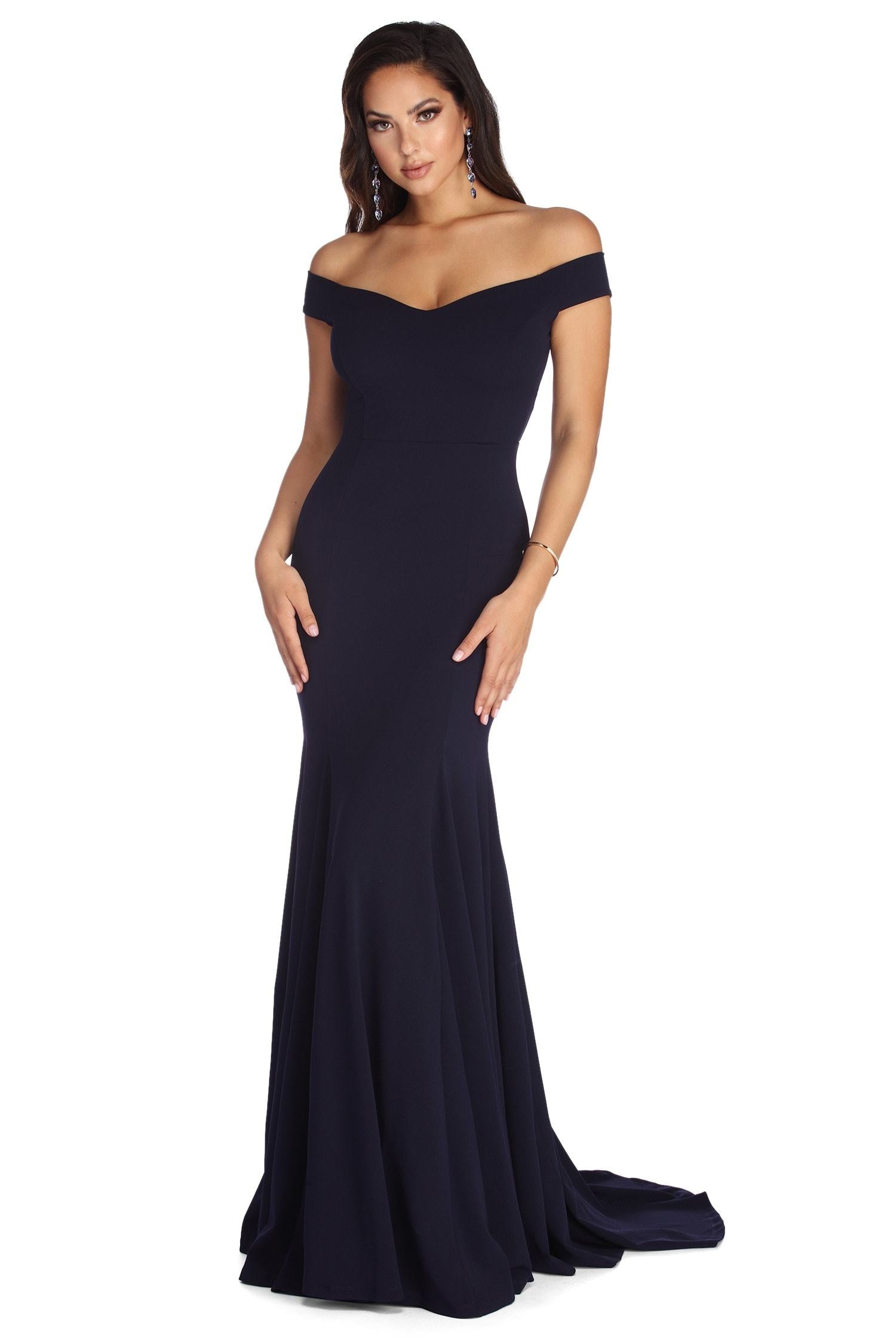 Briar Formal Off The Shoulder Dress - Lady Occasions