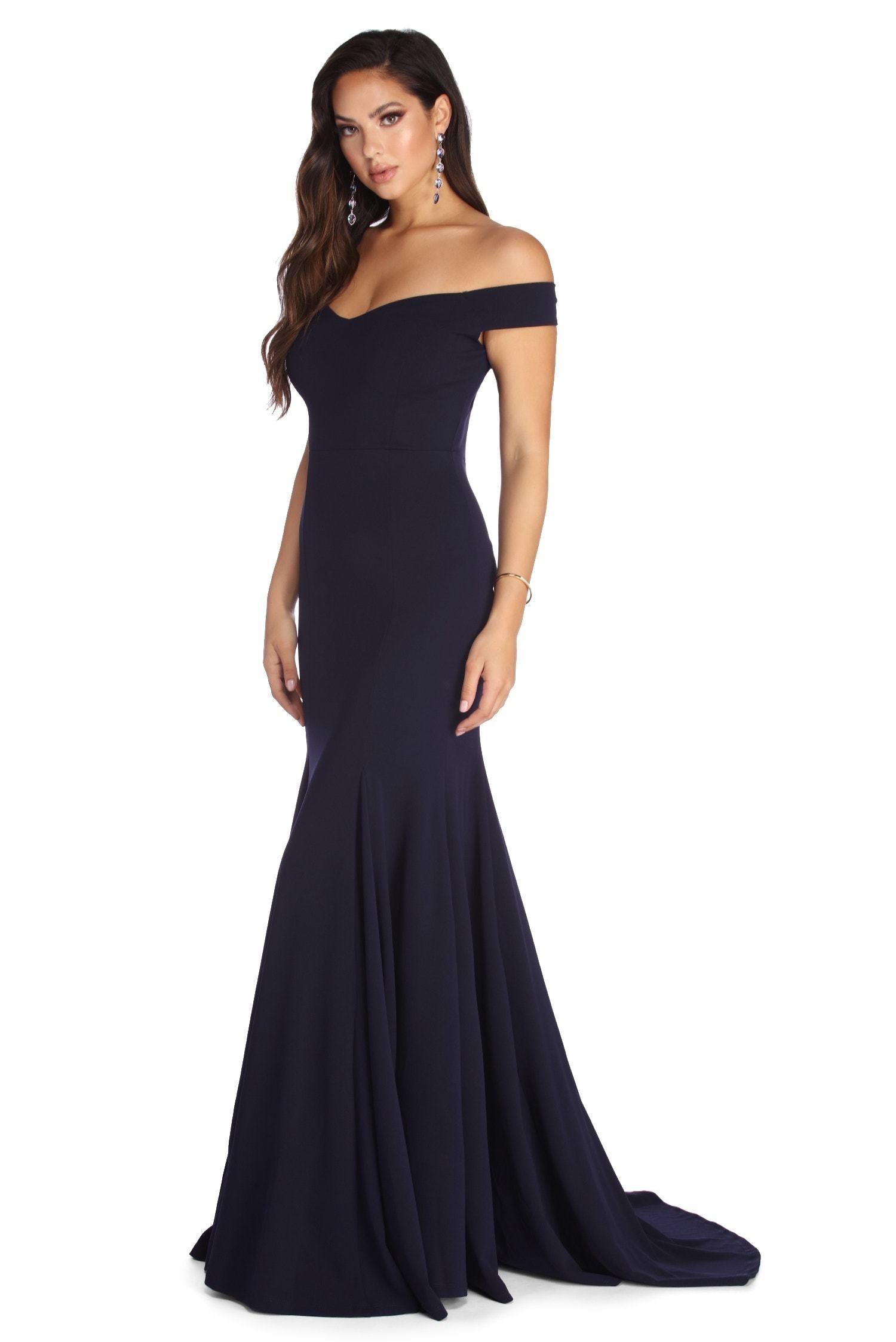 Briar Formal Off The Shoulder Dress - Lady Occasions