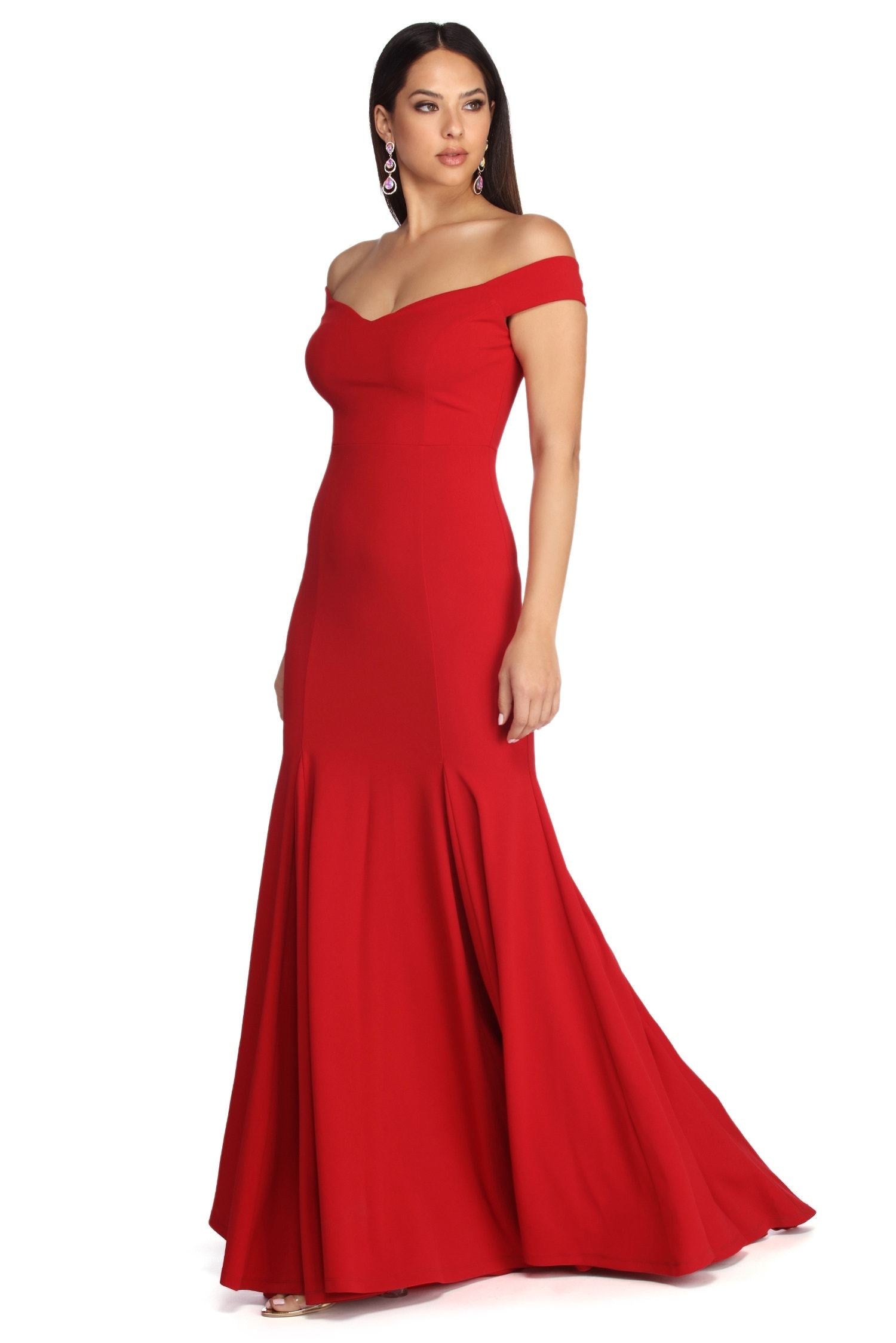 Briar Formal Off The Shoulder Dress - Lady Occasions