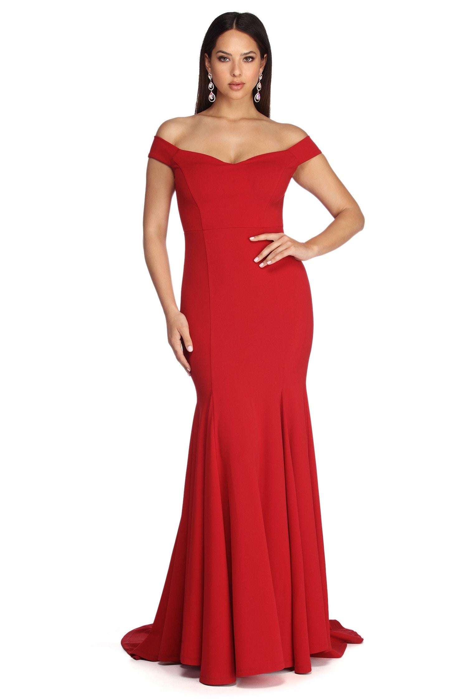 Briar Formal Off The Shoulder Dress - Lady Occasions