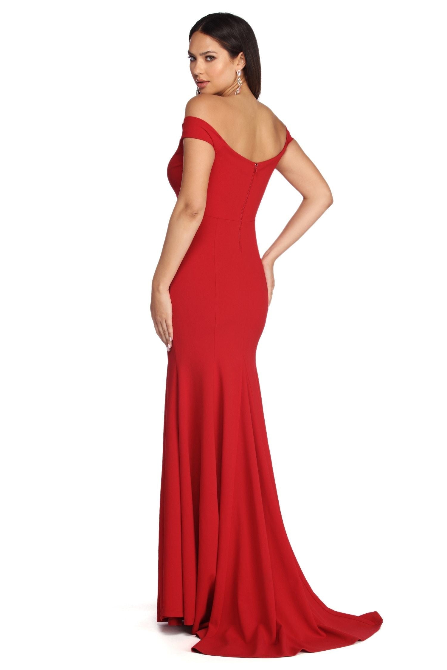 Briar Formal Off The Shoulder Dress - Lady Occasions