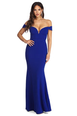 Aniyah Formal Off The Shoulder Dress - Lady Occasions