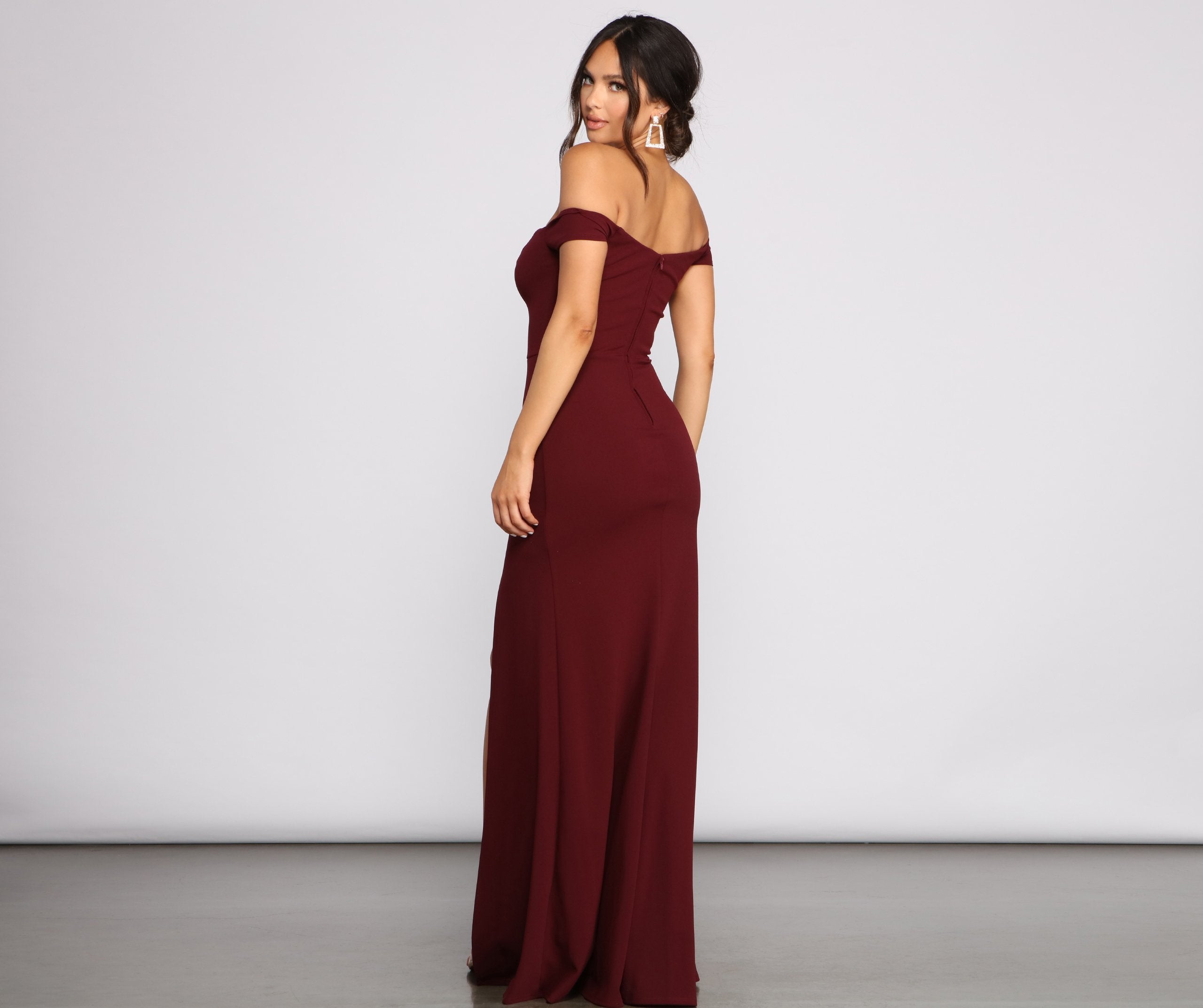 Myra Formal High Slit Dress - Lady Occasions