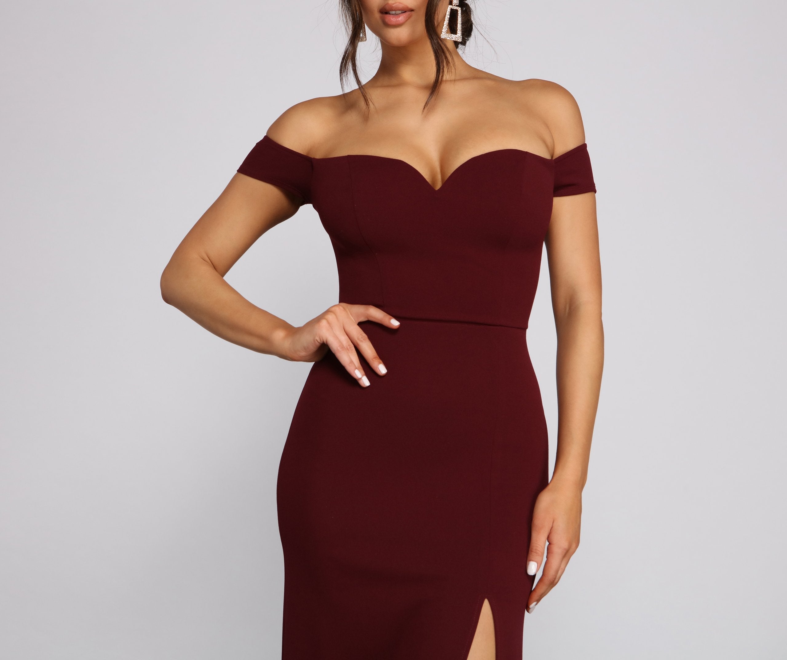 Myra Formal High Slit Dress - Lady Occasions