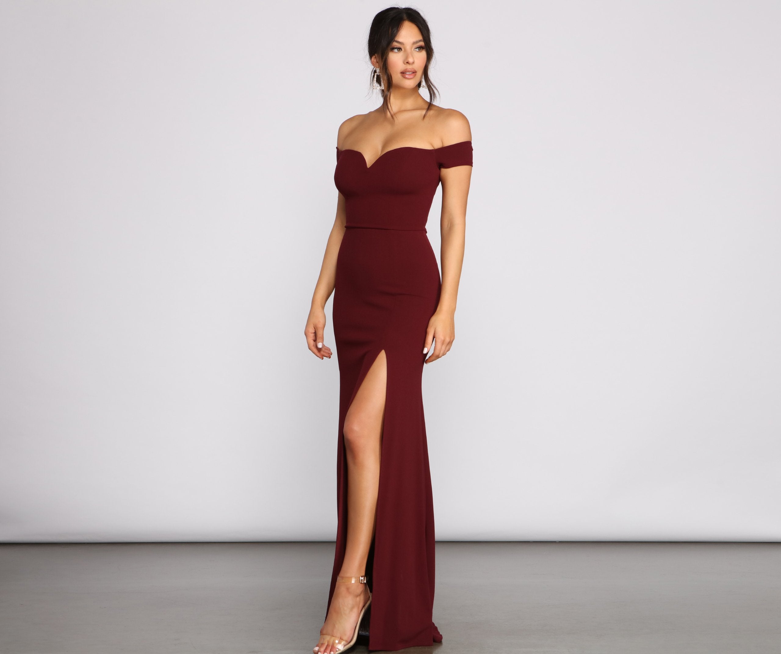 Myra Formal High Slit Dress - Lady Occasions