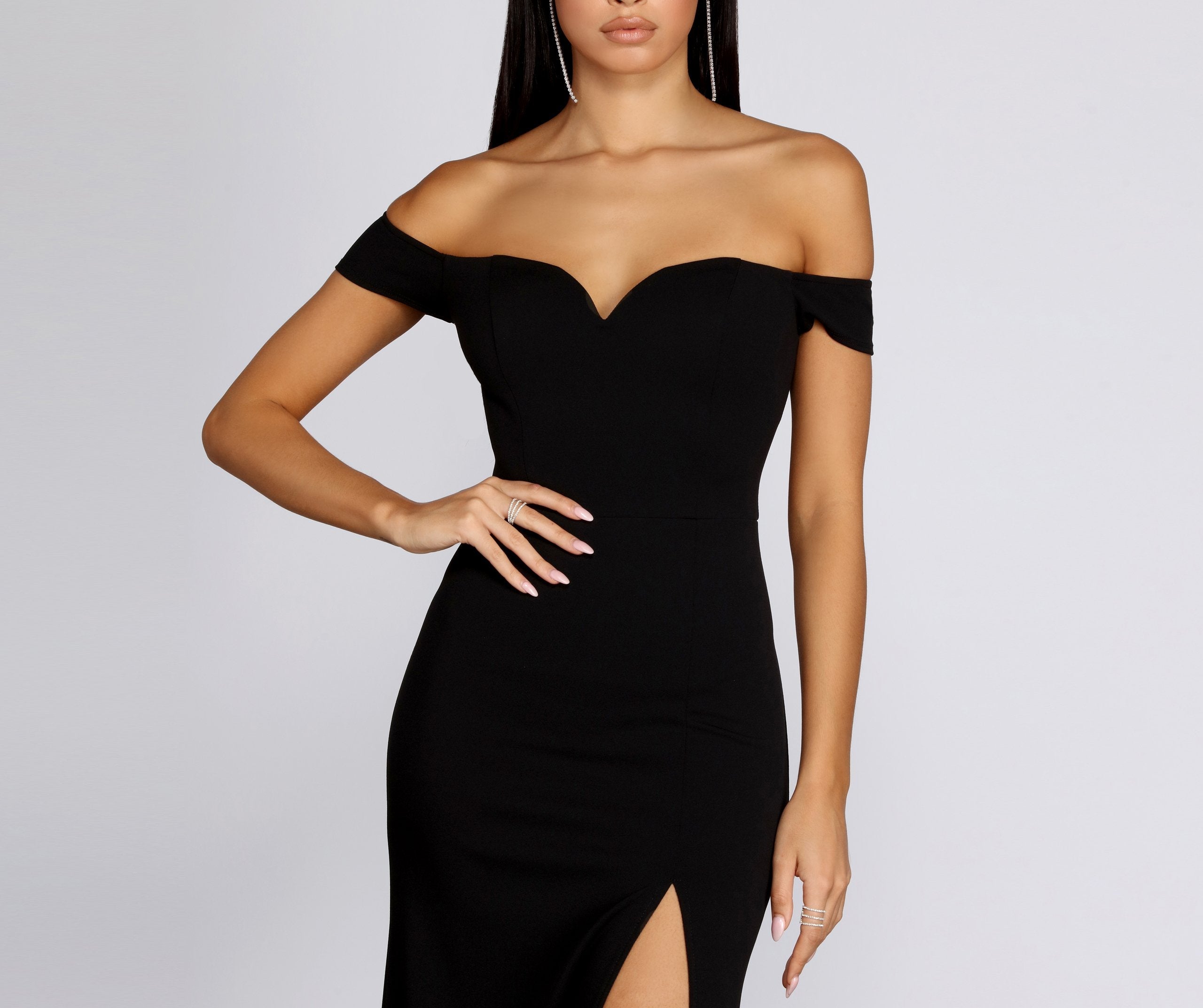 Myra Formal High Slit Dress - Lady Occasions