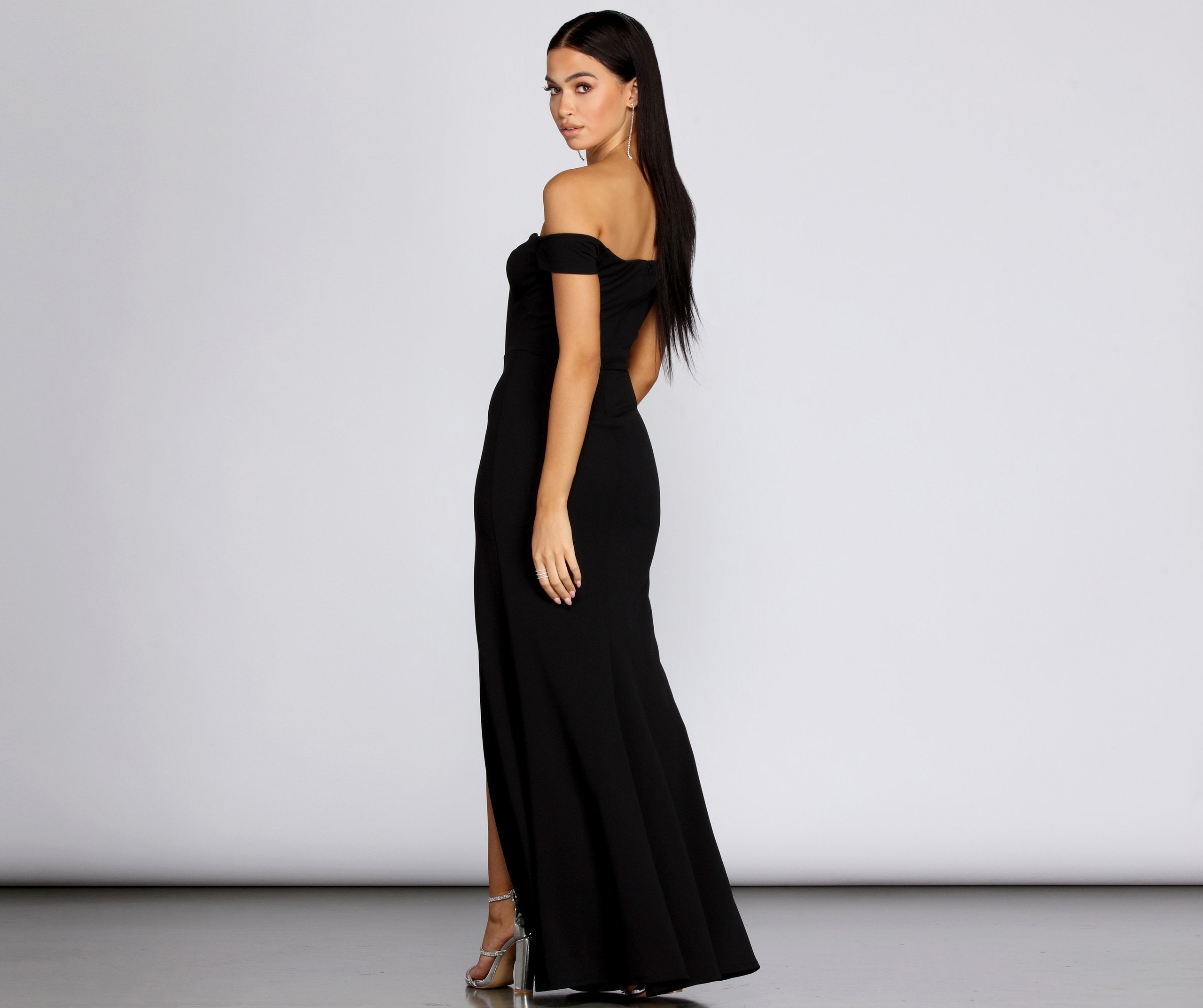 Myra Formal High Slit Dress - Lady Occasions