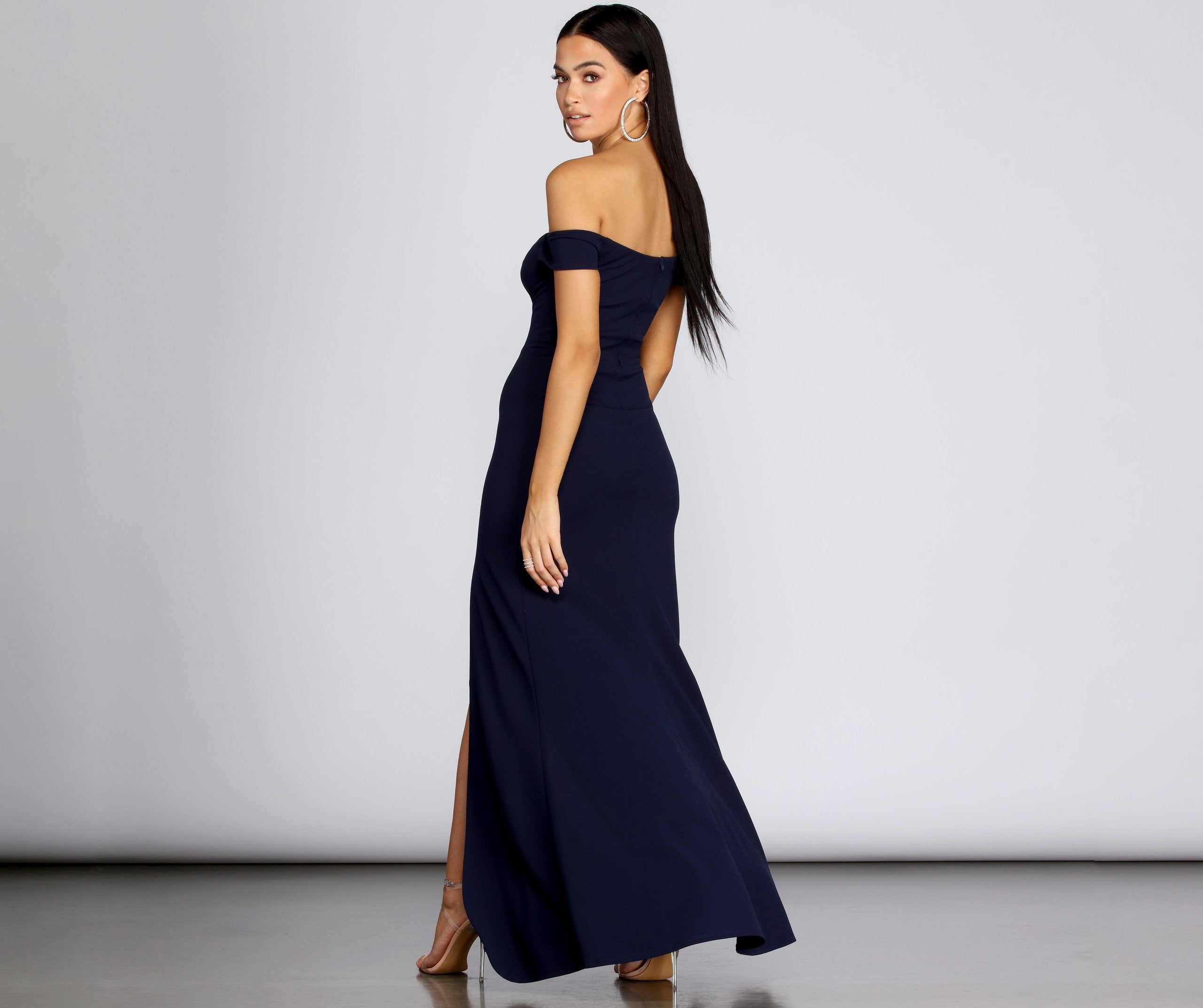 Myra Formal High Slit Dress - Lady Occasions