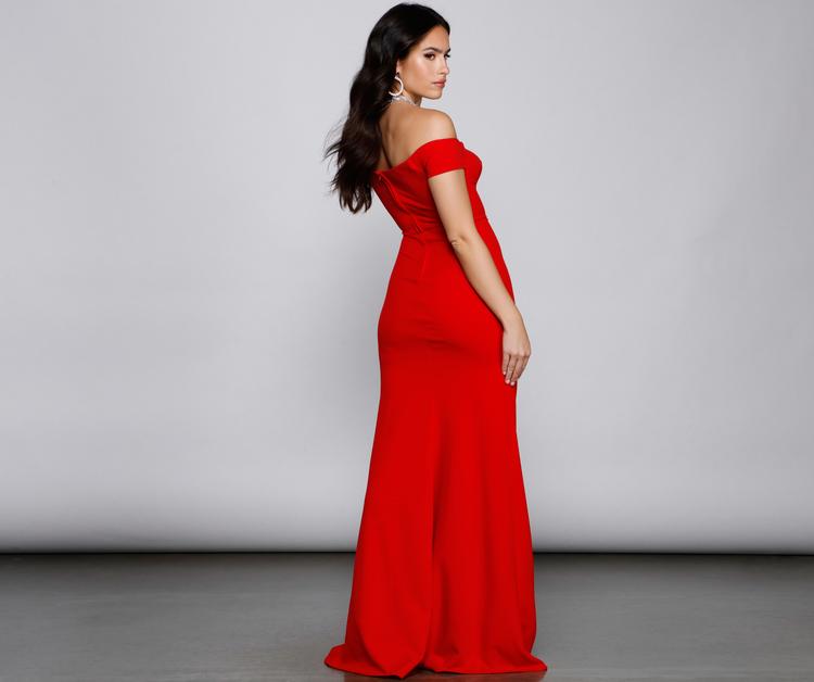 Myra Formal High Slit Dress - Lady Occasions