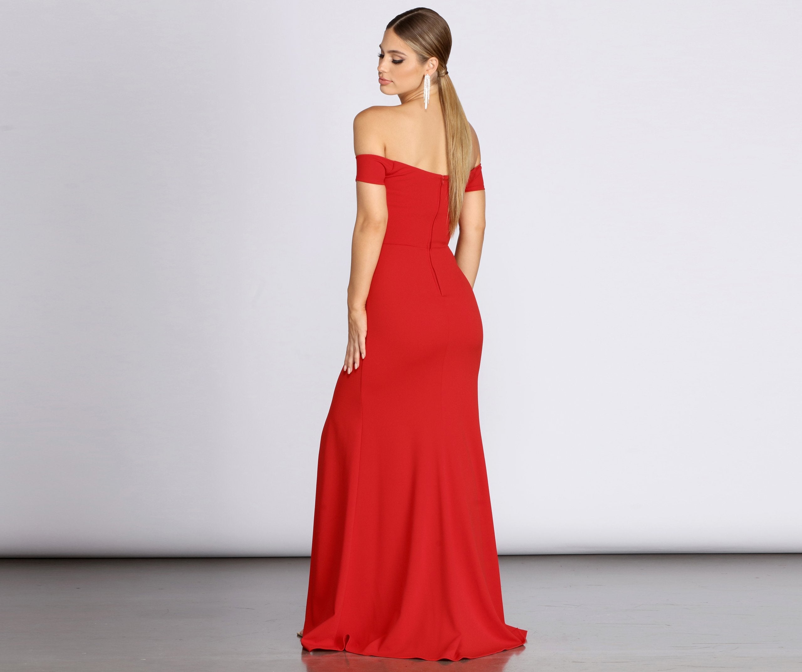 Myra Formal High Slit Dress - Lady Occasions