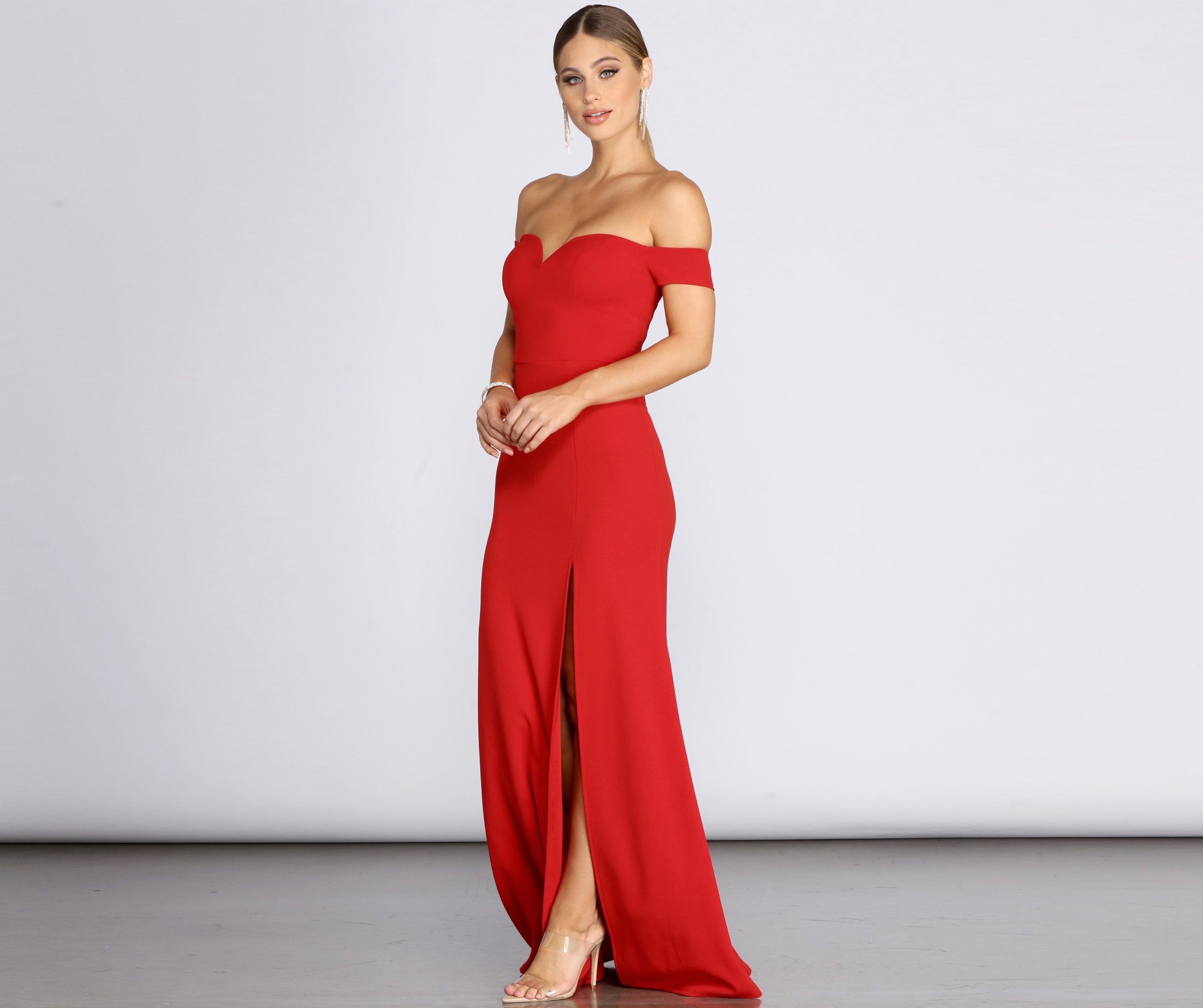 Myra Formal High Slit Dress - Lady Occasions