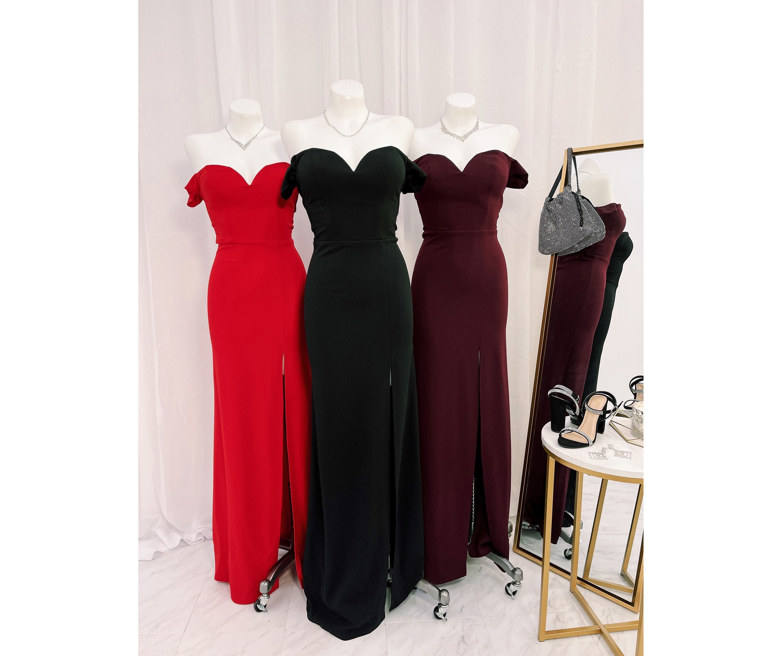 Myra Formal High Slit Dress - Lady Occasions