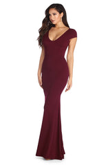 Aubrie Formal Open Back Dress - Lady Occasions