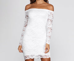 Obsessed Over Lace Mini Dress - Lady Occasions