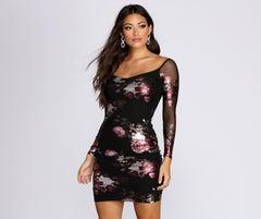 Feelin' Fresh Floral Mini Dress - Lady Occasions