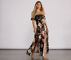 Stuck on Floral Maxi Dress - Lady Occasions