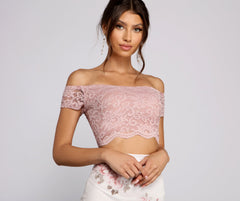 Romantic Floral And Lace Off-The-Shoulder Mini Dress - Lady Occasions