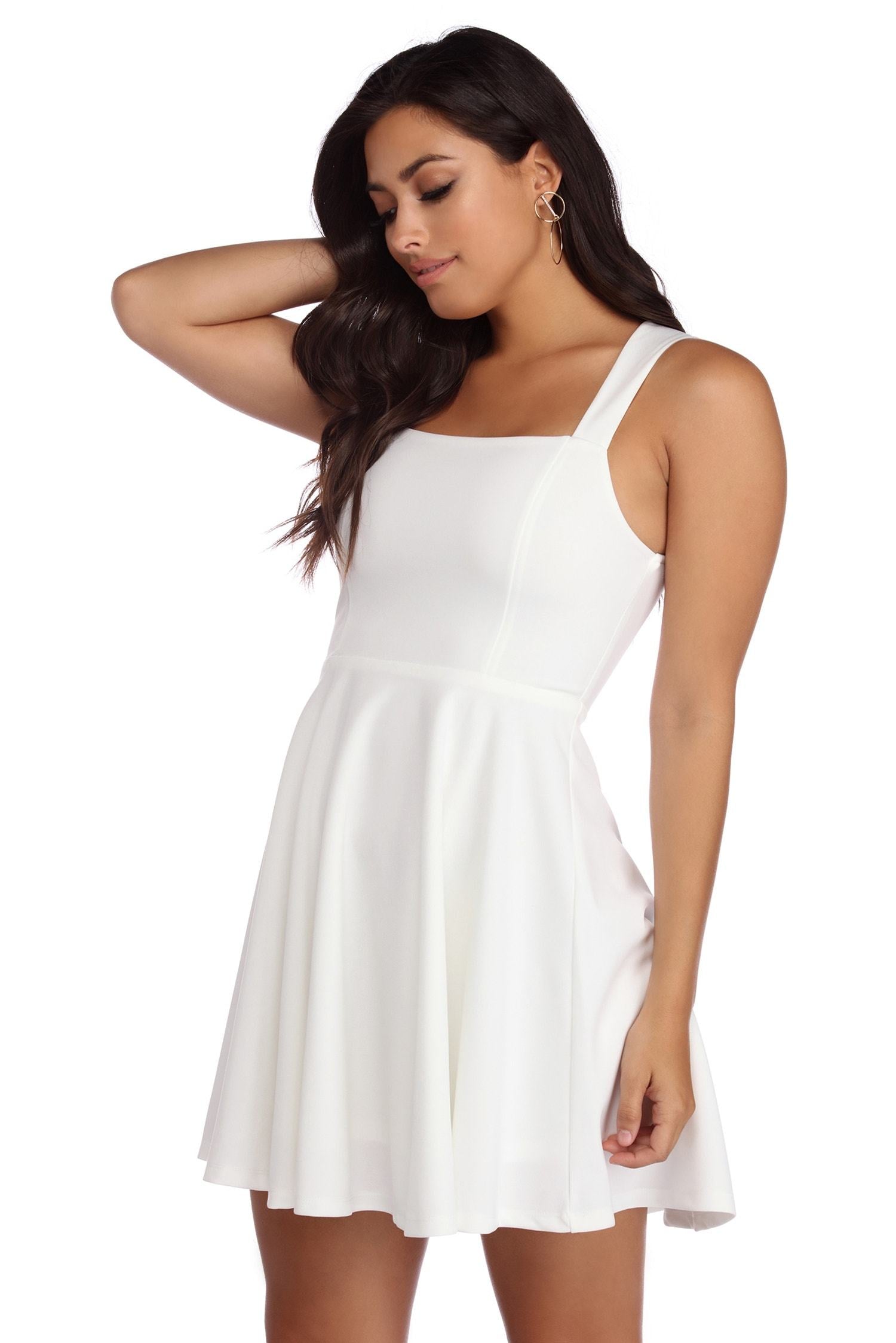 Sheila satin sale queen skater dress