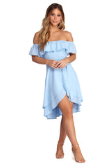 Chasing Dreams Ruffle Dress - Lady Occasions