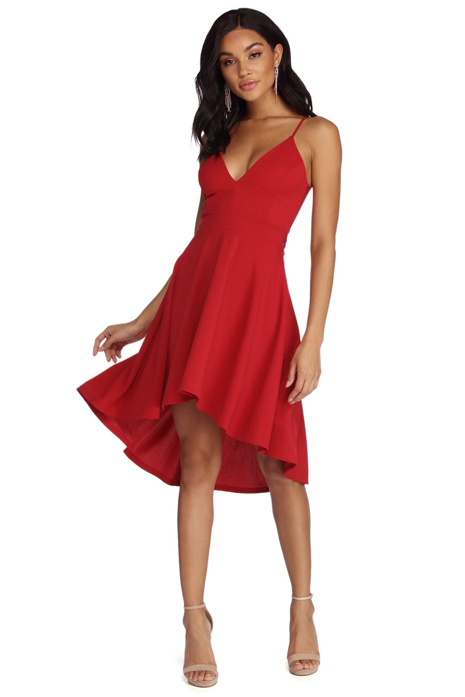 Swept Off Your Feet High-Low Dress - Lady Occasions