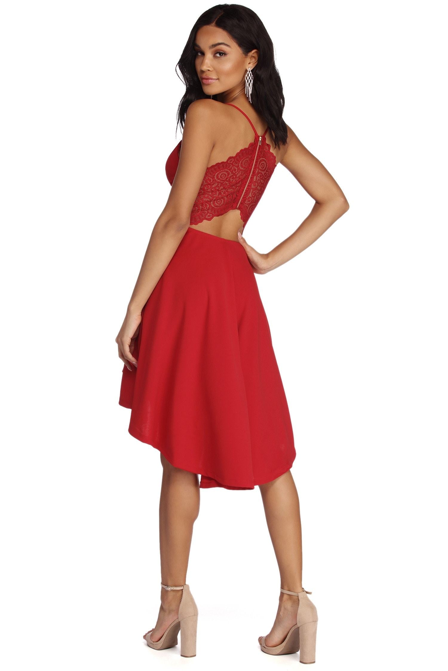 Swept Off Your Feet High-Low Dress - Lady Occasions
