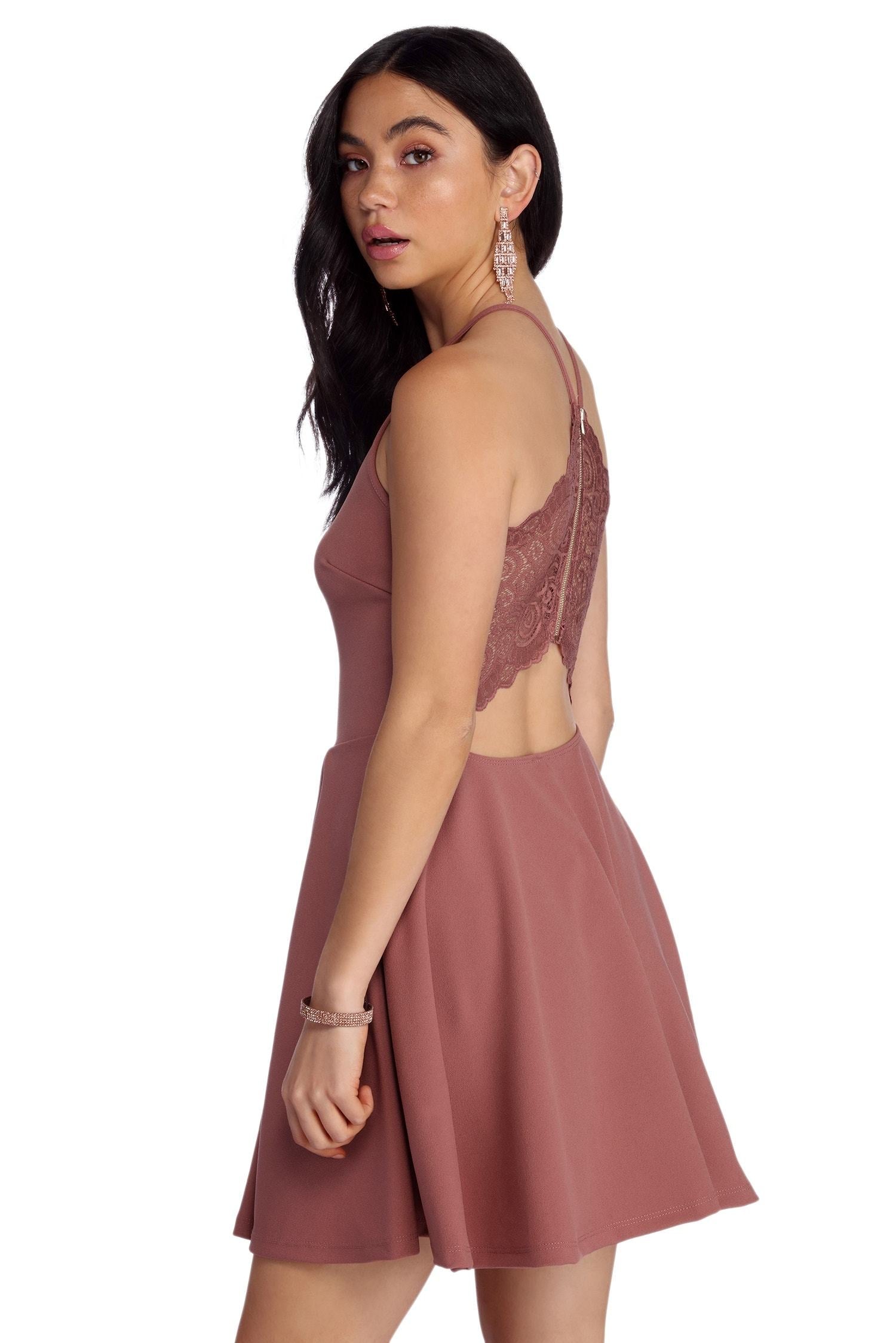 Memorable Moments Skater Dress - Lady Occasions