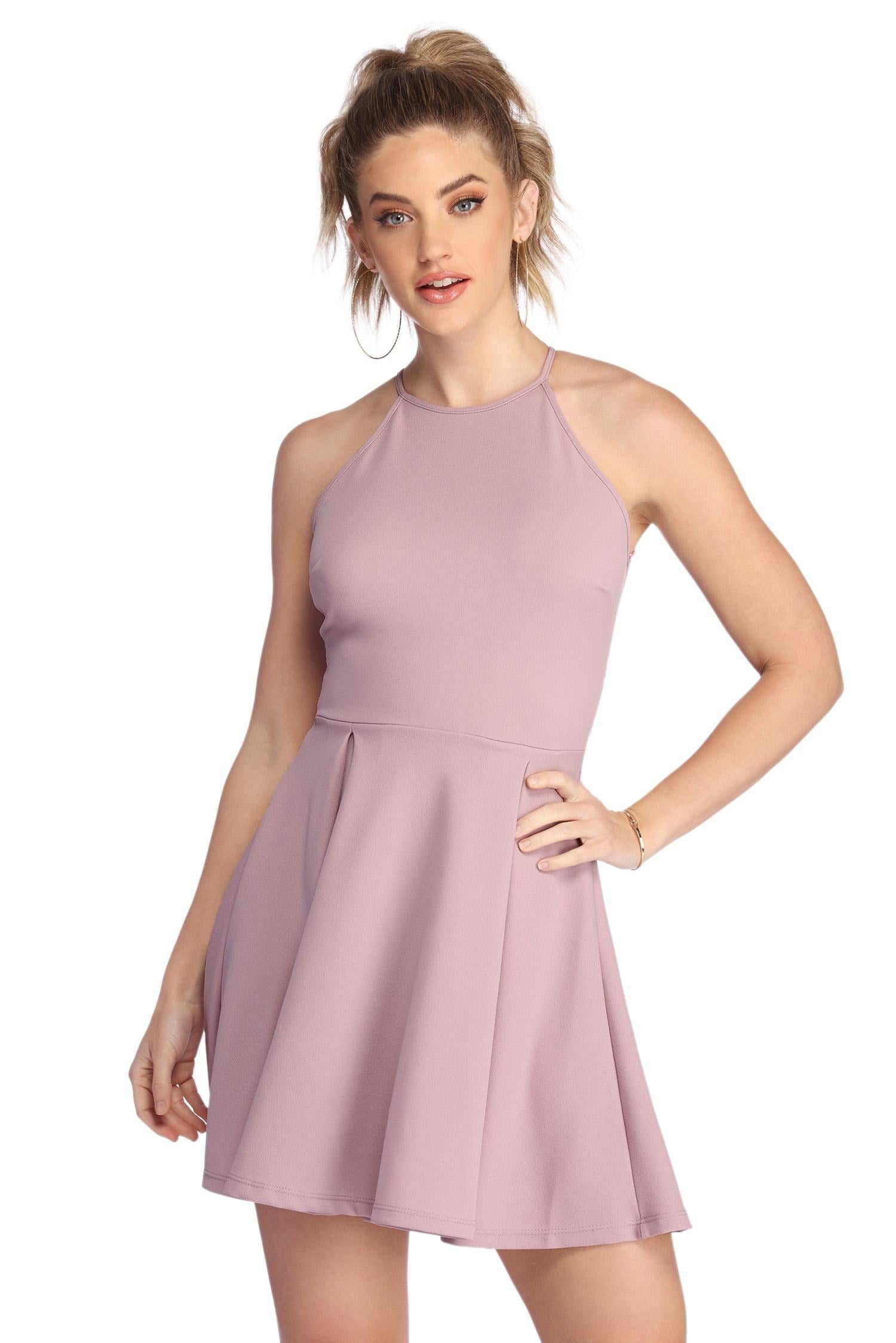 Memorable Moments Skater Dress - Lady Occasions