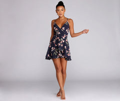 Plant One On Floral Skater Dress - Lady Occasions