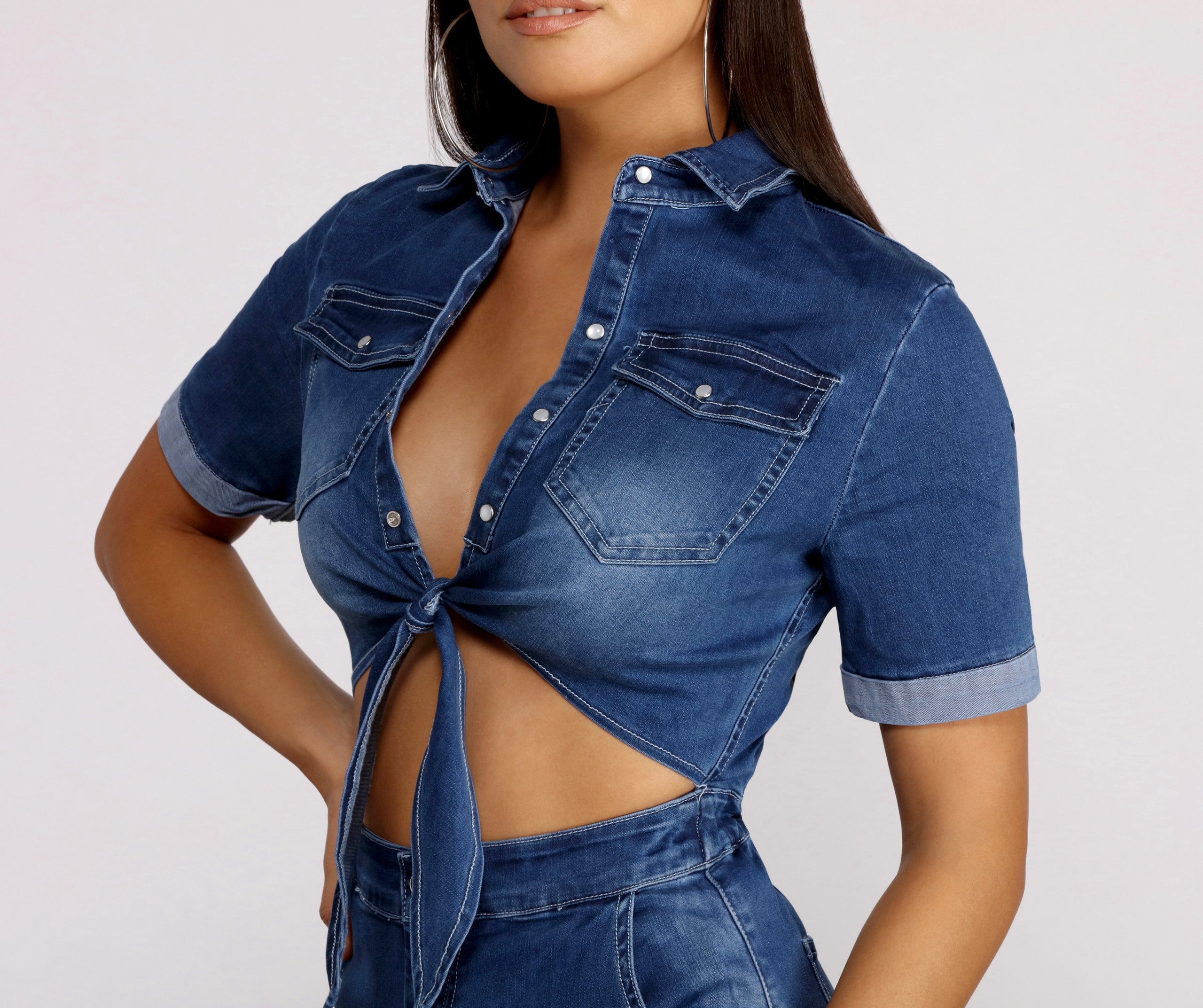 Dreaming of Denim Days Dress - Lady Occasions