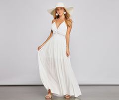 Stylish Girl Summer Crochet Maxi Dress - Lady Occasions