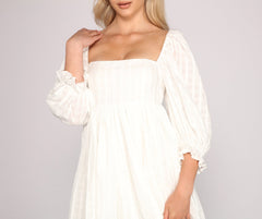 Sweet Style Babydoll Dress - Lady Occasions