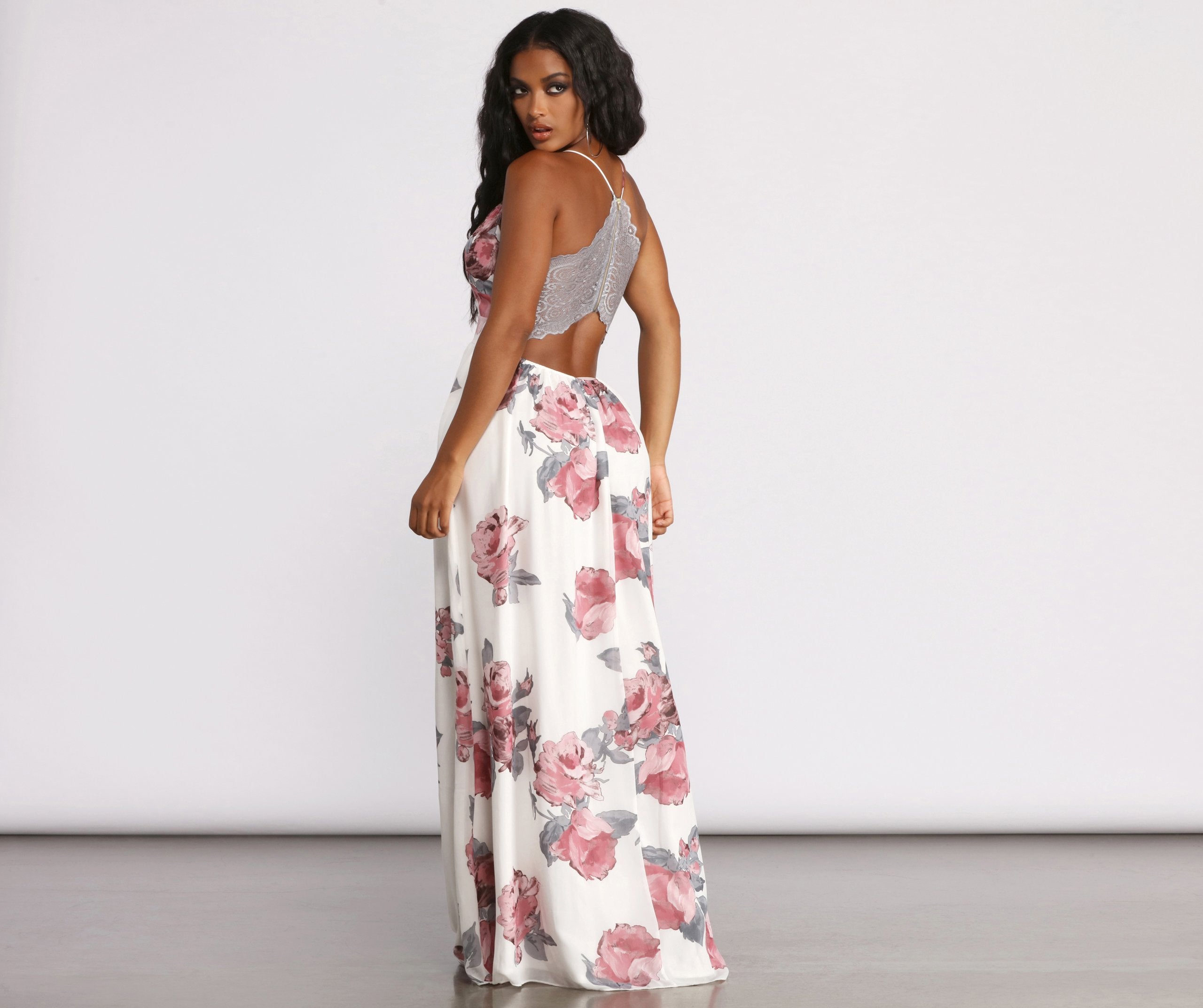 Bloom With Beauty Maxi Dress - Lady Occasions