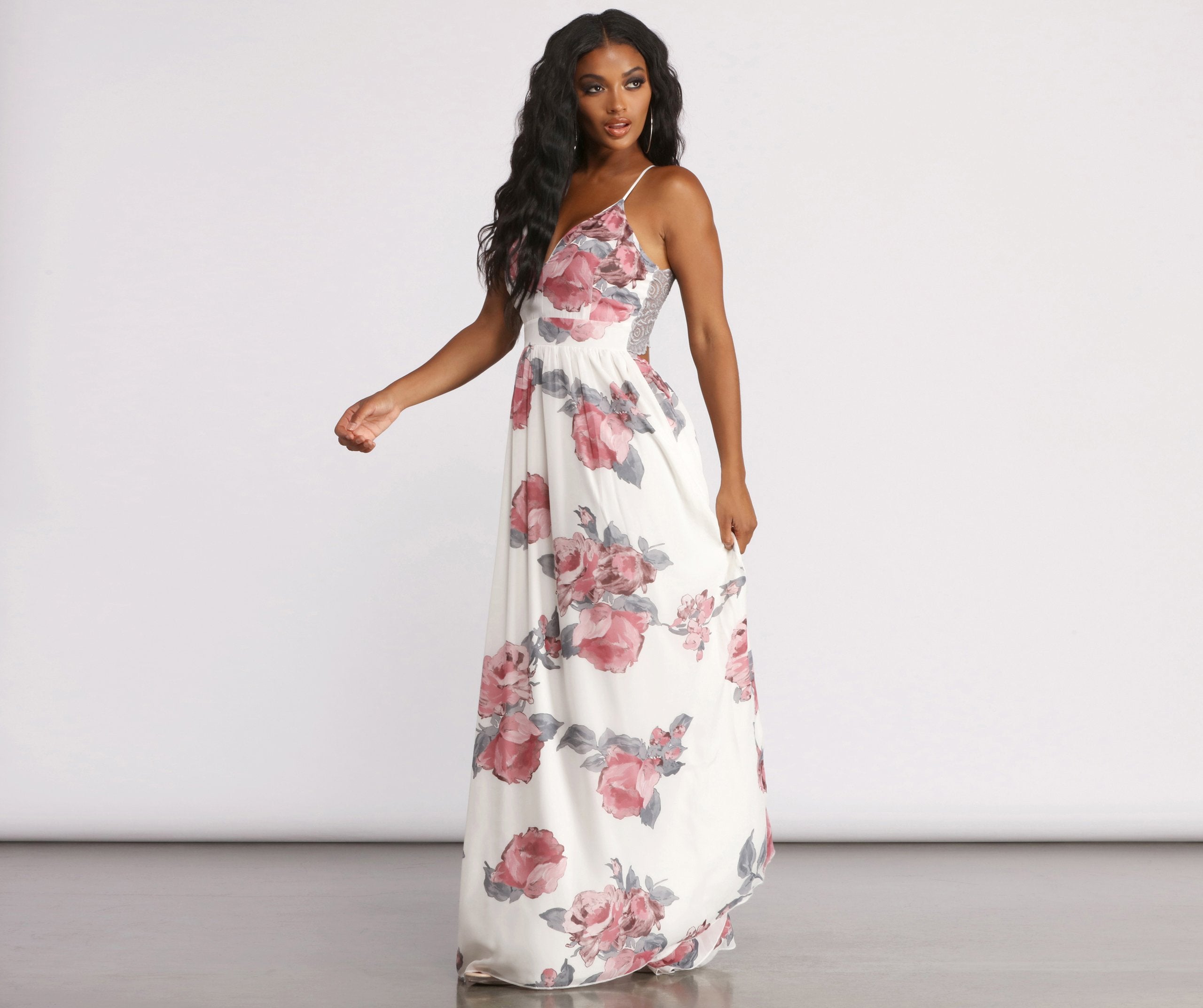 Bloom With Beauty Maxi Dress - Lady Occasions