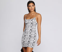 Fiercely Wild Mini Dress - Lady Occasions