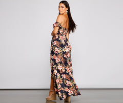 Tropical Sunsets Maxi Dress - Lady Occasions