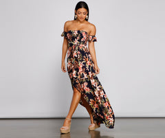 Tropical Sunsets Maxi Dress - Lady Occasions