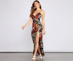 Off To The Tropics Maxi Dress - Lady Occasions