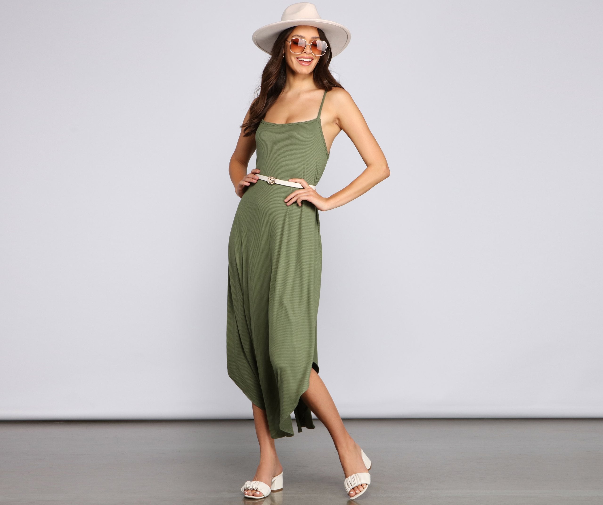 Effortless Vibes Sleeveless Maxi Dress - Lady Occasions